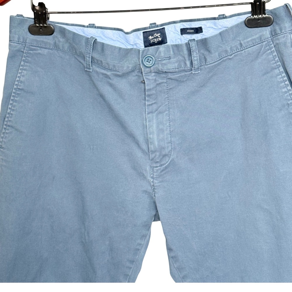 J. Crew Flex Chino Driggs Slim Fit Pants Blue 32x32 Cotton Stretch